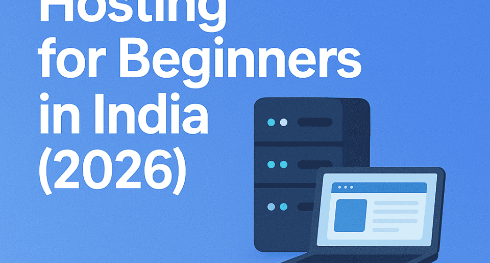 Best Web Hosting for Beginners in India